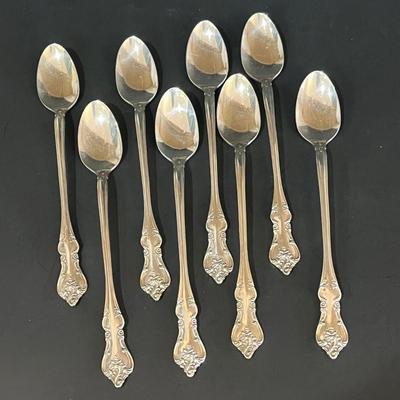 LOT 128K: International Silver Silverplate Flatware Set - Orleans Patter Service for Eight - and More