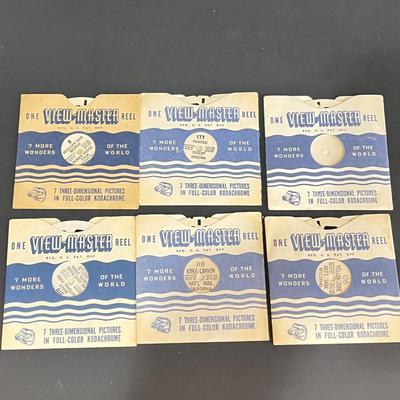 LOT 129K: Vintage Sawyer View Masters with Dozens of Reels