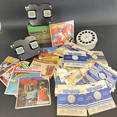 LOT 129K: Vintage Sawyer View Masters with Dozens of Reels