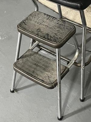 LOT 130G: Vintage Cosco Step Stool Chair