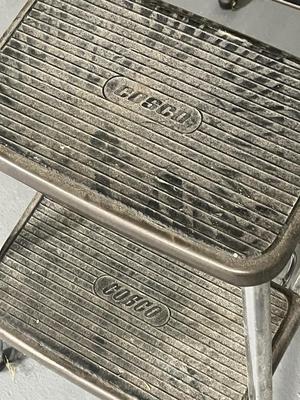 LOT 130G: Vintage Cosco Step Stool Chair