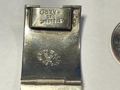 Vintage Mexican Taxco Sterling Silver Aztec/Mayan Panel Bracelet 6.75" in Very Good Preowned Condition as Pictured. FREE DOMESTIC...