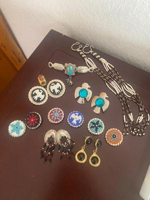 NATIVE AMERICAN THEMED JEWELRY