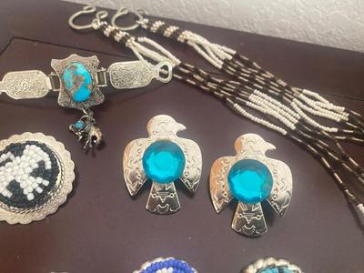 NATIVE AMERICAN THEMED JEWELRY