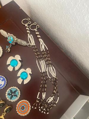 NATIVE AMERICAN THEMED JEWELRY