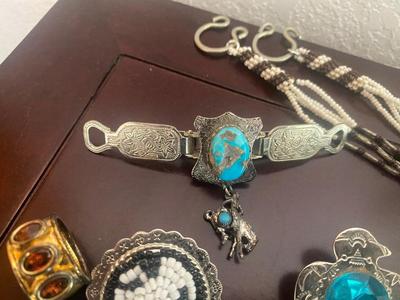 NATIVE AMERICAN THEMED JEWELRY