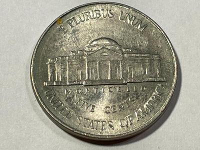 ERROR 1999-D UNC BROADSTRUCK & DOUBLE STRUCK LIBERTY/DATE JEFFERSON NICKEL AS PICTURED. FREE DOMESTIC SHIPPING.