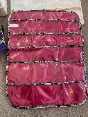 JEWELRY ORGANIZERS AND MAKEUP BAG