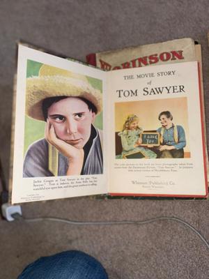 90+ YEAR OLD CHILDREN’S BOOKS & CHALKBOARD