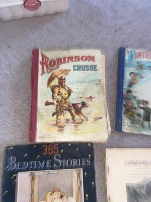 90+ YEAR OLD CHILDREN’S BOOKS & CHALKBOARD