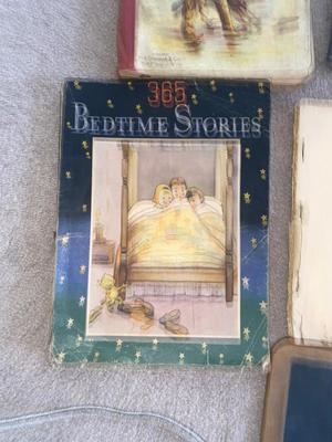 90+ YEAR OLD CHILDREN’S BOOKS & CHALKBOARD