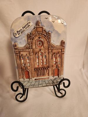 Lot #4 St. Mary's Assumption Church - Clay Originals Sculpture