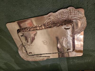 Lot #6 Arthur Court Alligator Serving Platter