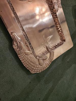 Lot #6 Arthur Court Alligator Serving Platter