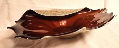 Lot #13 Vintage Studio Glass Center Bowl