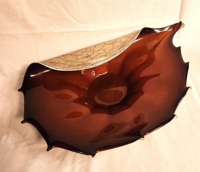 Lot #13 Vintage Studio Glass Center Bowl