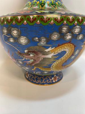 20th Century Chinese Cloisonné Vase