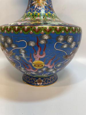 20th Century Chinese Cloisonné Vase