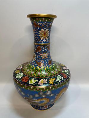 20th Century Chinese Cloisonné Vase