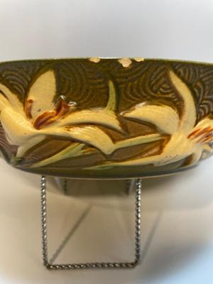 Roseville Zephyr Lily Console Bowl