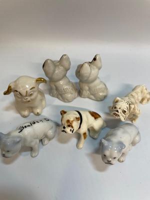 Miniature Porcelain Animal Figurines (14)