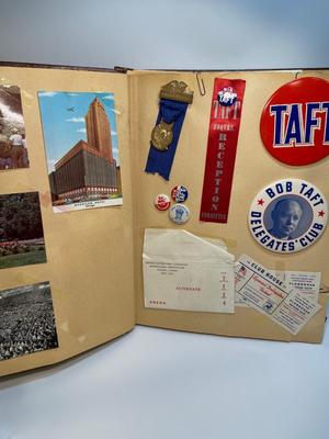 1952 Election Scrapbook - fabulous!!!