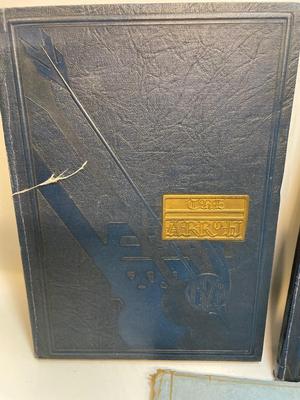 Three yearbooks from Central High in Aberdeen, SD 1926 & 1928