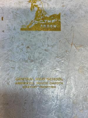 Three yearbooks from Central High in Aberdeen, SD 1926 & 1928