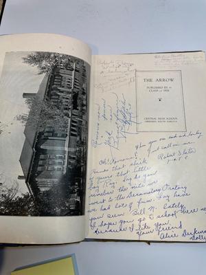 Three yearbooks from Central High in Aberdeen, SD 1926 & 1928