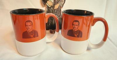 Lot #25 Blessed Seelos Mugs and Terra Cotta Figure