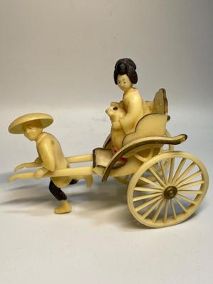 Vintage Miniature Rickshaw