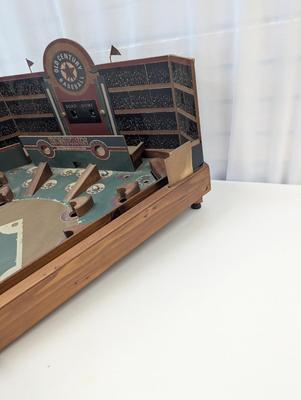 Old Century Baseball Game Wood Construction Classic Pinball Style