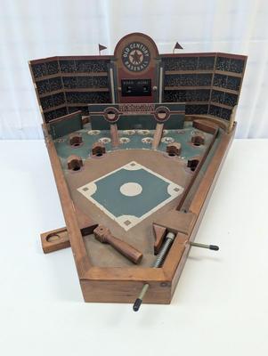 Old Century Baseball Game Wood Construction Classic Pinball Style