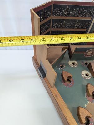Old Century Baseball Game Wood Construction Classic Pinball Style