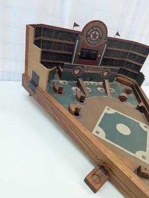 Old Century Baseball Game Wood Construction Classic Pinball Style
