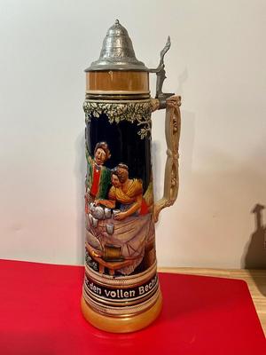 Large Dem Frohlichen Zecher. Den vollen Beecher Stein - 19 Inch