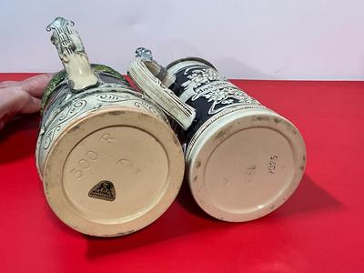Original King Western Germany Lidded Stein