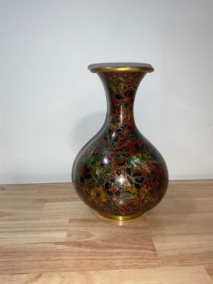 Vintage People’s Republic of China Floral Vase