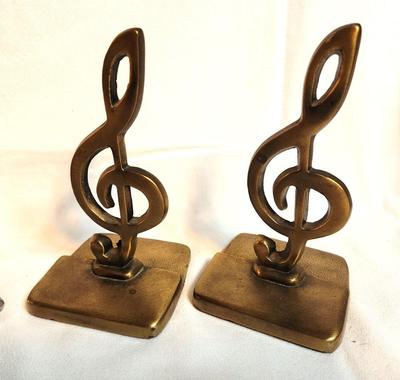 Lot #27 Two Pair of Vintage Bookends - Seated Figures from David Marshall Listed Artist