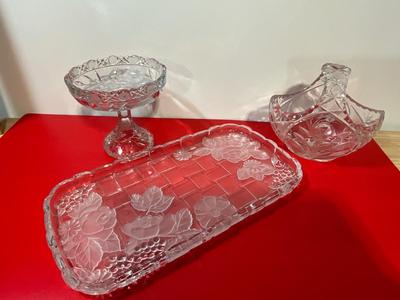 Thick, heavy Glass items