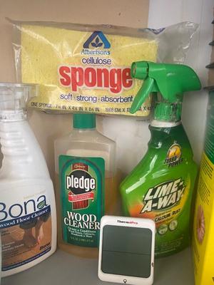 HOUSEHOLD ITEMS, CLEANERS, CORDS, FERTILIZER AND MORE!
