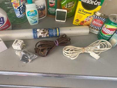 HOUSEHOLD ITEMS, CLEANERS, CORDS, FERTILIZER AND MORE!