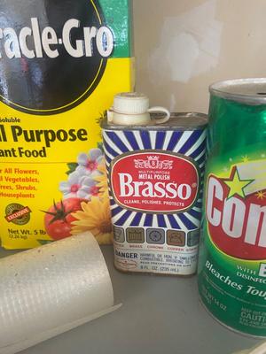 HOUSEHOLD ITEMS, CLEANERS, CORDS, FERTILIZER AND MORE!
