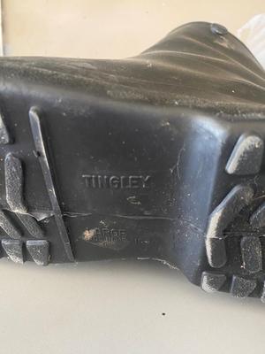 RED BULL 26” IRRIGATION BOOTS SIZE 10 and RUBBER BOOTS LARGE