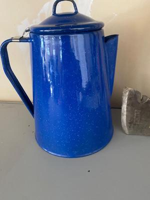 CAMPING COOKWARE, FLATWARE, FLASHLIGHTS M, COFFEE MAKER/PERCOLATOR HATCHET AND OTHER GOODIES!