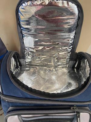 NICE LUNCH BOXES AND LARGE INSULATED BAG