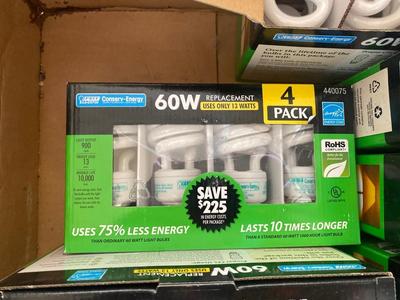 30 60w LIGHT BULBS