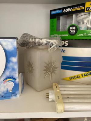 HUGE ASSORTMENT OF LIGHT BULBS! A MUST HAVE FOR ANY HOUSEHOLD