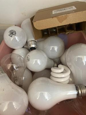 HUGE ASSORTMENT OF LIGHT BULBS! A MUST HAVE FOR ANY HOUSEHOLD