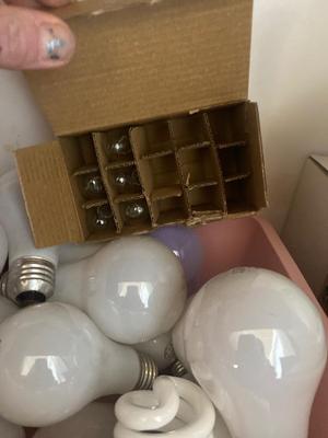 HUGE ASSORTMENT OF LIGHT BULBS! A MUST HAVE FOR ANY HOUSEHOLD